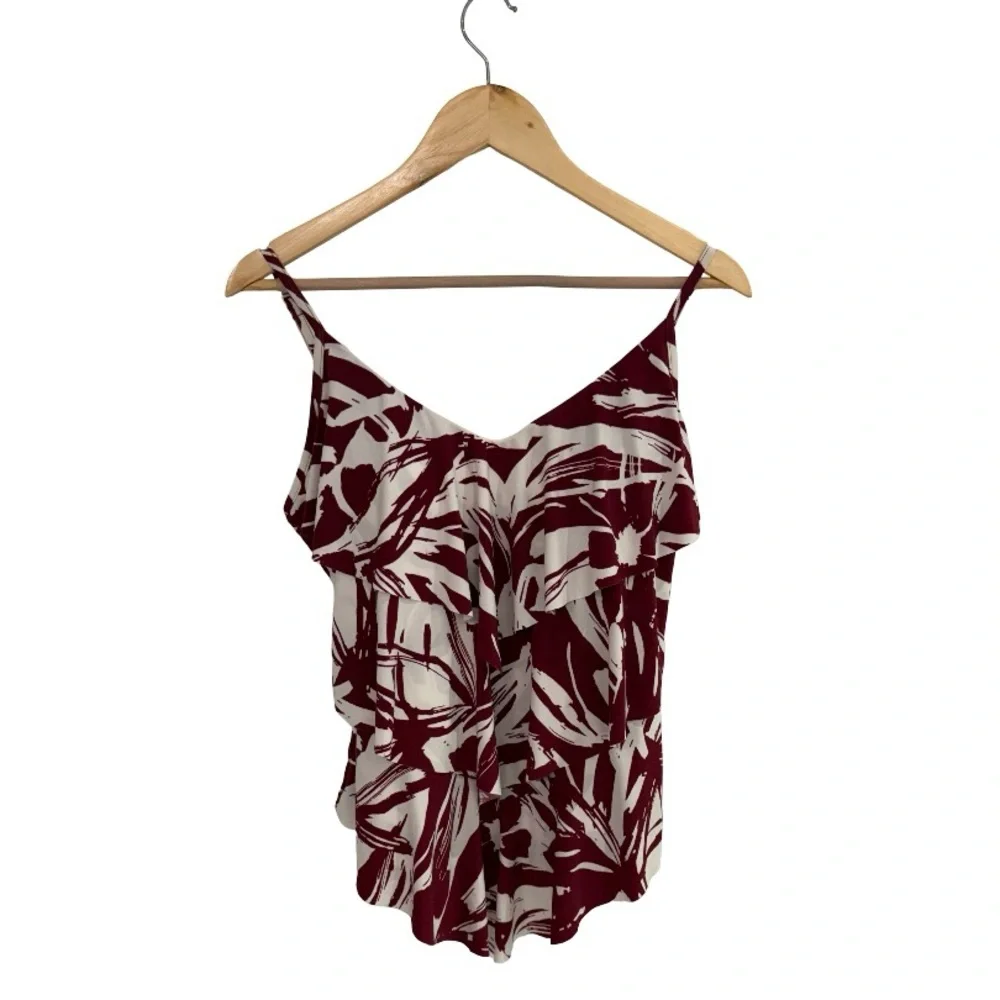 Magicsuit Rita Tankini Ruffled Top - Picture 1 of 4
